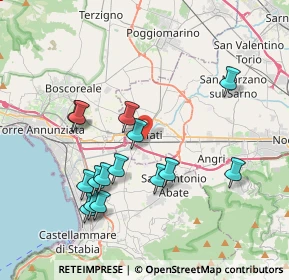 Mappa Via Guglielmo Oberdan, 84018 Scafati SA, Italia (4.128)