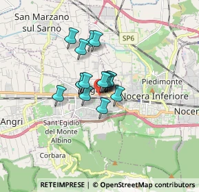 Mappa Via Tommaso Fusco, 84016 Pagani SA, Italia (0.99375)