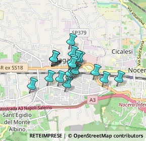 Mappa Via Tommaso Fusco, 84016 Pagani SA, Italia (0.562)