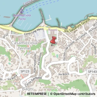 Mappa Corso Vittorio Emanuele, 57, 80074 Casamicciola Terme, Napoli (Campania)