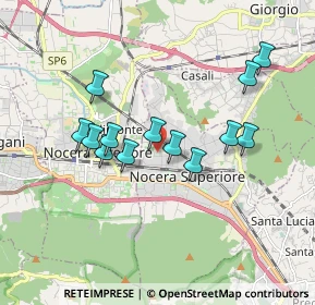 Mappa Via Alfaterna, 84015 Nocera superiore SA, Italia (1.70923)