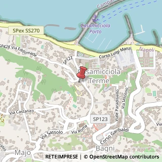 Mappa Via Principessa Margherita, 25, 80074 Casamicciola Terme, Napoli (Campania)