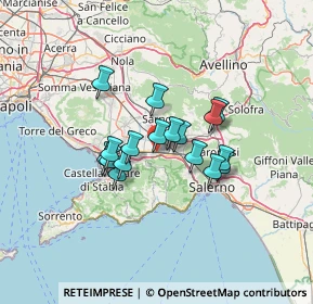 Mappa Via Fusco Tommaso, 84016 Pagani SA, Italia (10.12412)