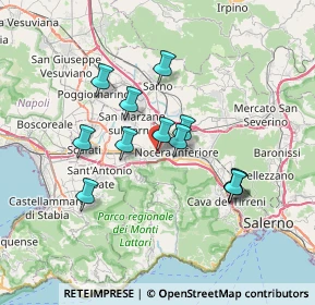 Mappa Via Fusco Tommaso, 84016 Pagani SA, Italia (6.31083)