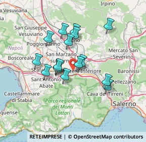 Mappa Via Fusco Tommaso, 84016 Pagani SA, Italia (6.09875)