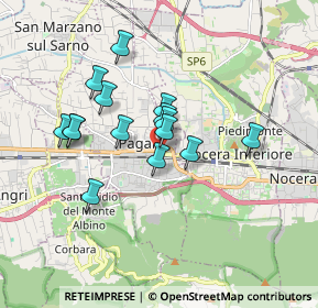 Mappa Via T.M. Fusco, 84016 Pagani SA, Italia (1.546)