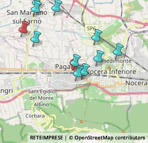Mappa Via Fusco Tommaso, 84016 Pagani SA, Italia (2.22)