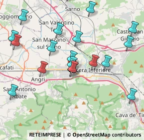 Mappa Via Fusco Tommaso, 84016 Pagani SA, Italia (4.874)