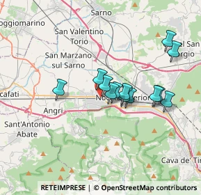 Mappa Via Fusco Tommaso, 84016 Pagani SA, Italia (3.07231)