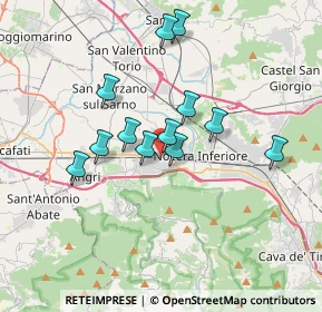 Mappa Via T.M. Fusco, 84016 Pagani SA, Italia (3.15583)