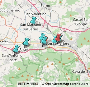 Mappa Via Fusco Tommaso, 84016 Pagani SA, Italia (2.885)