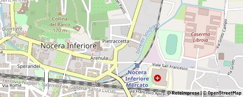 Mappa Nocera Inferiore