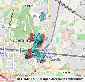 Mappa Via F. Ricco N, 84014 Nocera Inferiore SA, Italia (0.382)