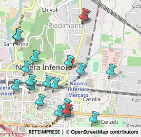 Mappa Via F. Ricco N, 84014 Nocera Inferiore SA, Italia (0.664)