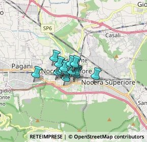 Mappa Via F. Ricco N, 84014 Nocera Inferiore SA, Italia (0.8425)