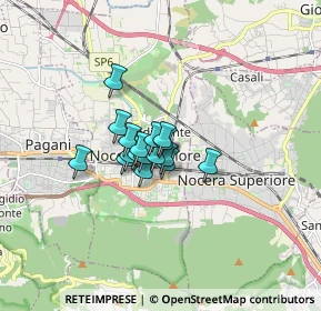 Mappa Via Federico Ricco, 84014 Nocera Inferiore SA, Italia (0.90882)