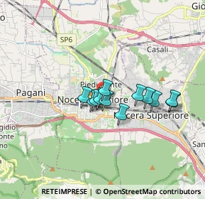 Mappa Via F. Ricco N°, 84014 Nocera Inferiore SA, Italia (1.28667)