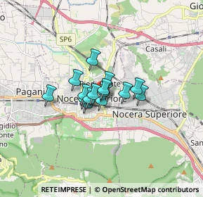 Mappa Via F. Ricco N, 84014 Nocera Inferiore SA, Italia (0.91667)