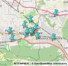 Mappa Via F. Ricco N, 84014 Nocera Inferiore SA, Italia (1.58667)