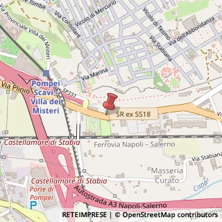 Mappa Via plinio 129, 80045 Pompei, Napoli (Campania)