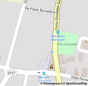 Mappa Piazza Municipio, 84081 Baronissi SA, Italia (0.05769)