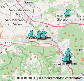 Mappa Via Michele Pironti, 84014 Nocera Inferiore SA, Italia (4.93538)