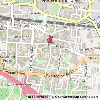 Mappa Piazza Giovanni Amendola, 10, 84014 Nocera Inferiore, Salerno (Campania)