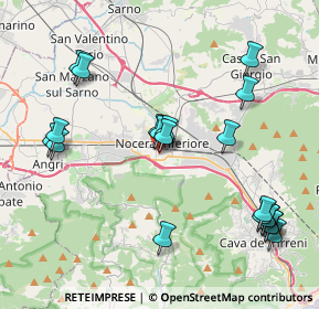 Mappa Piazza Fratelli D Amora, 84014 Nocera Inferiore SA, Italia (4.9035)