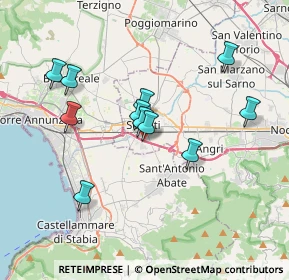 Mappa Via Giuseppe Di Vittorio, 84018 Scafati SA, Italia (3.54)