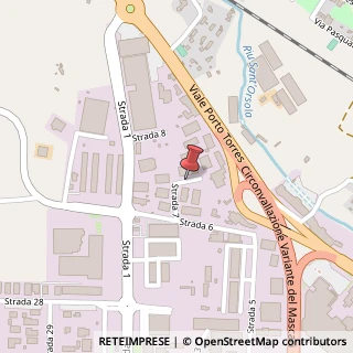 Mappa Via Olbia, 26, 07100 Sassari, Sassari (Sardegna)