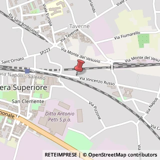 Mappa Via Vincenzo Russo, 49, 84015 Nocera Superiore, Salerno (Campania)