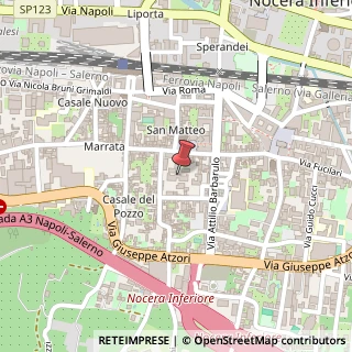 Mappa Via Antonio Gramsci, 21, 84014 Nocera Inferiore, Salerno (Campania)