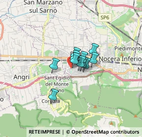 Mappa Via Angelo Mammì, 84016 Pagani SA, Italia (0.82818)