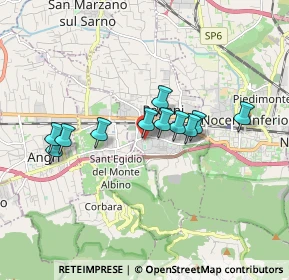 Mappa Via Angelo Mammì, 84016 Pagani SA, Italia (1.52727)