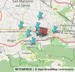 Mappa Via Angelo Mammì, 84016 Pagani SA, Italia (0.9)