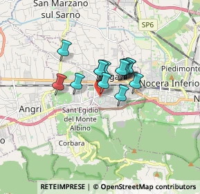 Mappa Via Angelo Mammì, 84016 Pagani SA, Italia (1.07643)