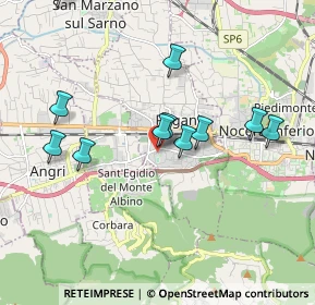 Mappa Via Angelo Mammì, 84016 Pagani SA, Italia (1.97455)