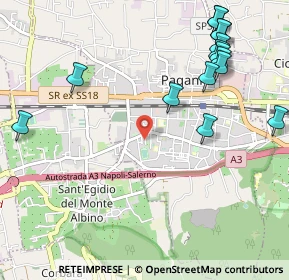 Mappa Via Angelo Mammì, 84016 Pagani SA, Italia (1.414)