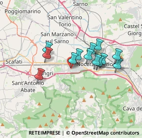 Mappa Via Angelo Mammì, 84016 Pagani SA, Italia (3)