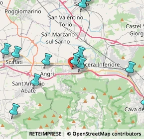 Mappa Via Angelo Mammì, 84016 Pagani SA, Italia (6.17467)
