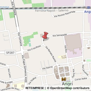 Mappa Piazza Crocifisso, 9, 84012 Angri, Salerno (Campania)