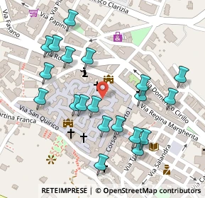 Mappa Via Duca D'Aosta, 72014 Cisternino BR, Italia (0.137)