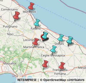 Mappa Via Duca D'Aosta, 72014 Cisternino BR, Italia (14.26333)