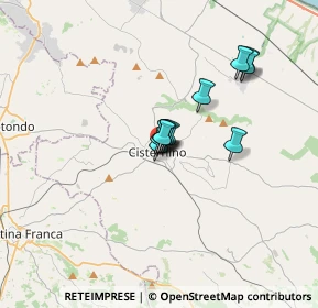 Mappa Via Duca D'Aosta, 72014 Cisternino BR, Italia (2.25818)