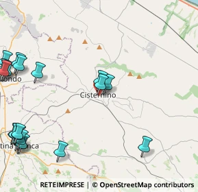 Mappa Via Soleti, 72014 Cisternino BR, Italia (6.718)