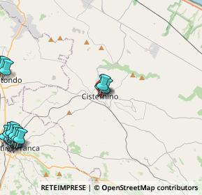 Mappa Via Santa Lucia, 72014 Cisternino BR, Italia (7.16059)