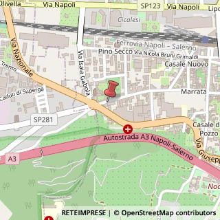 Mappa Via Raffaele Libroia, 91, 84014 Nocera Inferiore, Salerno (Campania)