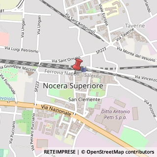 Mappa Corso Giacomo Matteotti, 56, 84015 Nocera Superiore, Salerno (Campania)