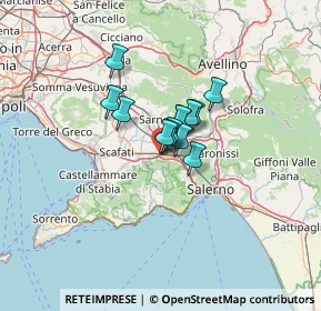 Mappa Via Ovidio Forino, 84014 Nocera Inferiore SA, Italia (6.95077)