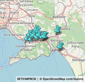 Mappa Via Ovidio Forino, 84014 Nocera Inferiore SA, Italia (7.85053)